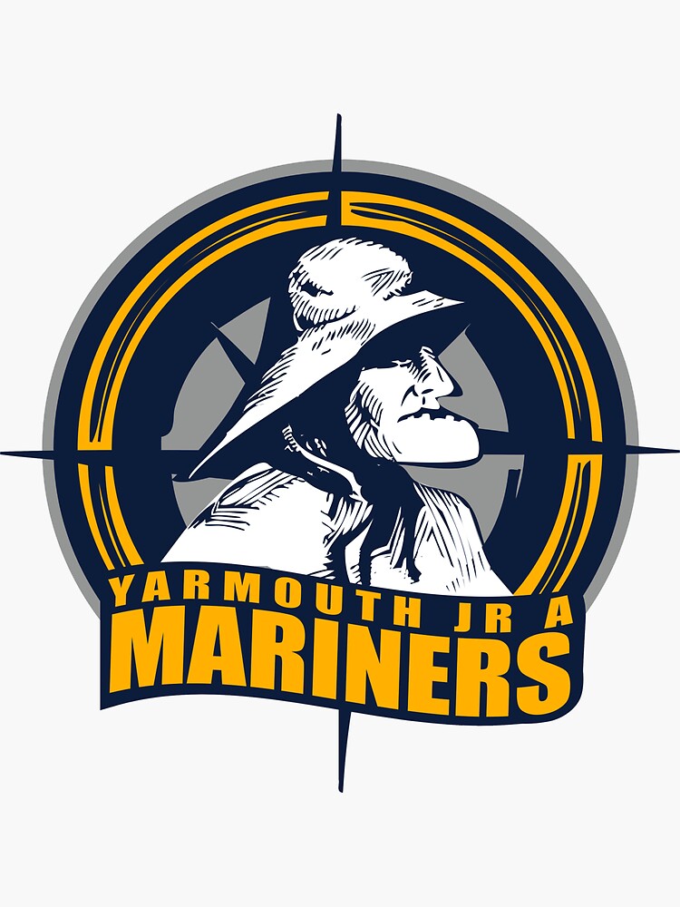 "Yarmouth_Mariners_Logo" Sticker for Sale by Redbubble
