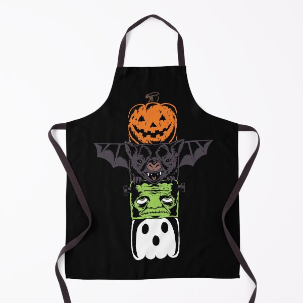 Artikelvorschau, Halloween-Totempfahl entworfen und verkauft von PopcornpunkART.