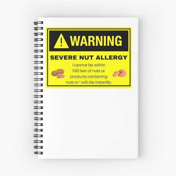 Item preview, Severe Nut Allergy Meme Design designed and sold by Deadlycloak.