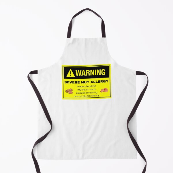 Item preview, Severe Nut Allergy Meme Design designed and sold by Deadlycloak.
