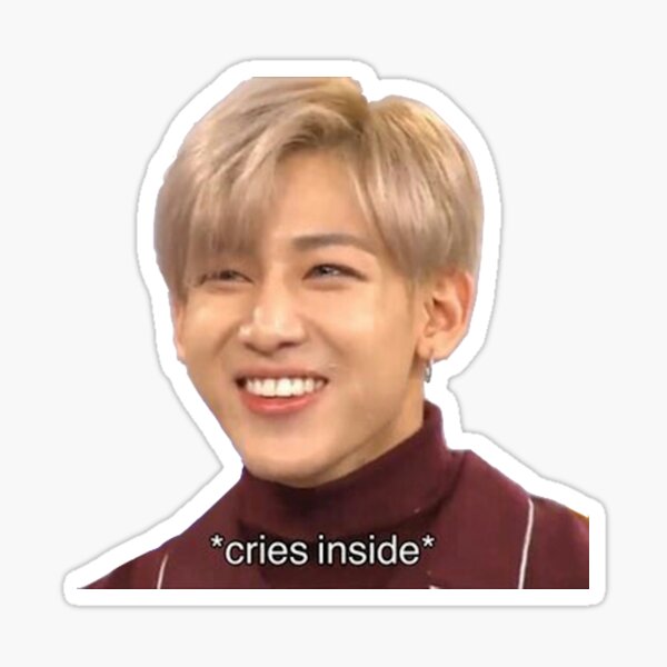 Bam Bam Crying Sticker