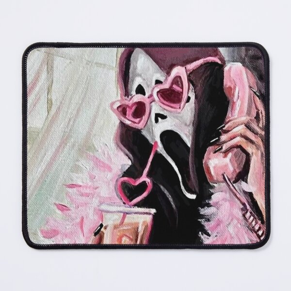 Item preview,  Scream mask boa pink designed and sold by Jennifer Adair.