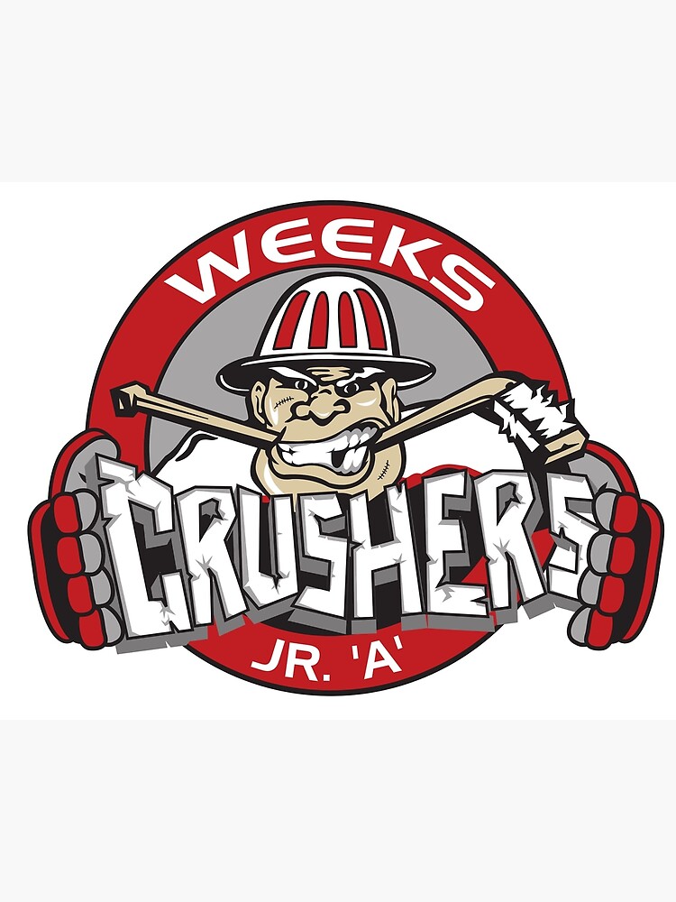 "Weeks Crushers Logo" Poster for Sale by Redbubble