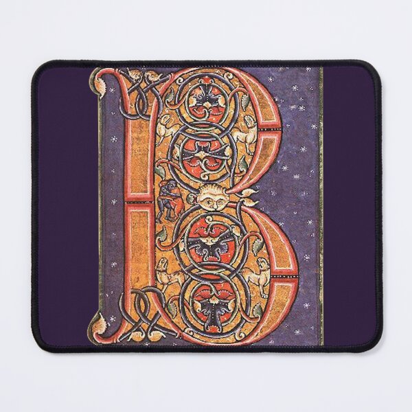 Item preview, Illuminated initial B designed and sold by artimaeus.