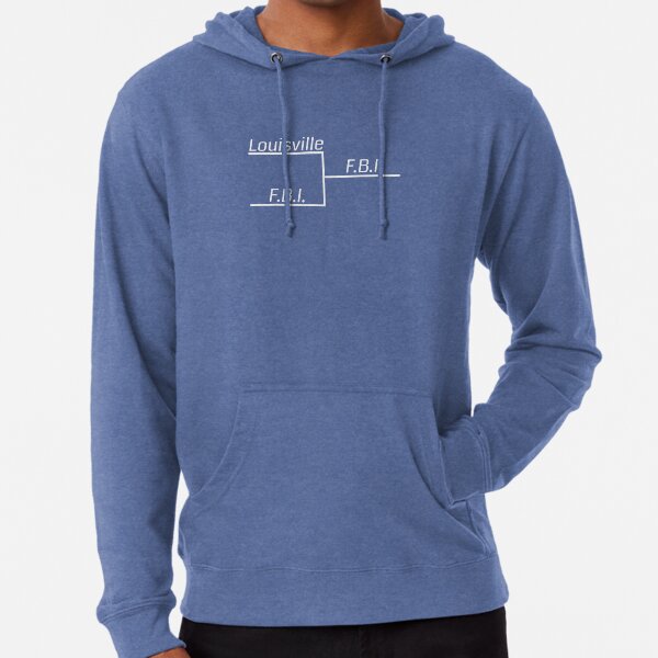 Retro Louisville Skyline' Unisex Lightweight Terry Hoodie