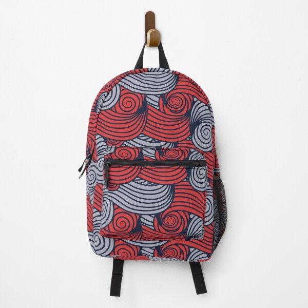 Item preview, Japanese Culture Art Style Red And White Waves designed and sold by MakeitMelo.