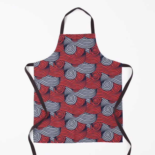 Item preview, Japanese Culture Art Style Red And White Waves designed and sold by MakeitMelo.