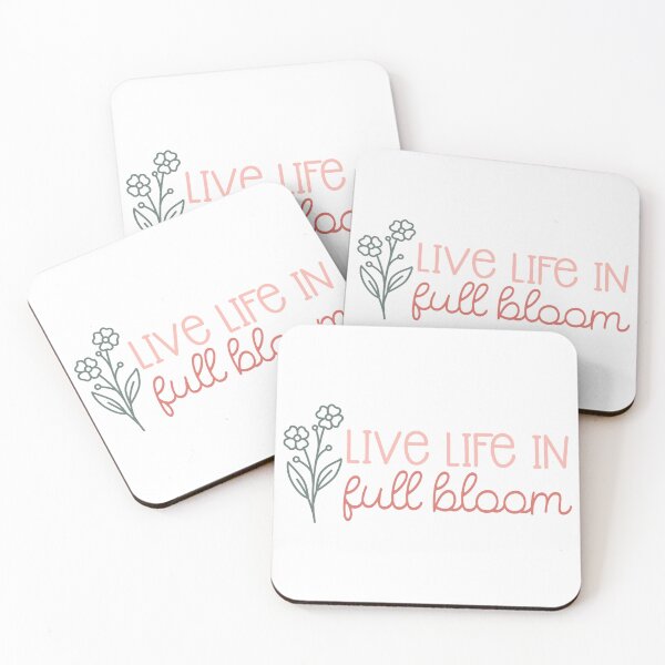 Item preview, Live Life In Full Bloom Inspirational designed and sold by redbubbleart18.