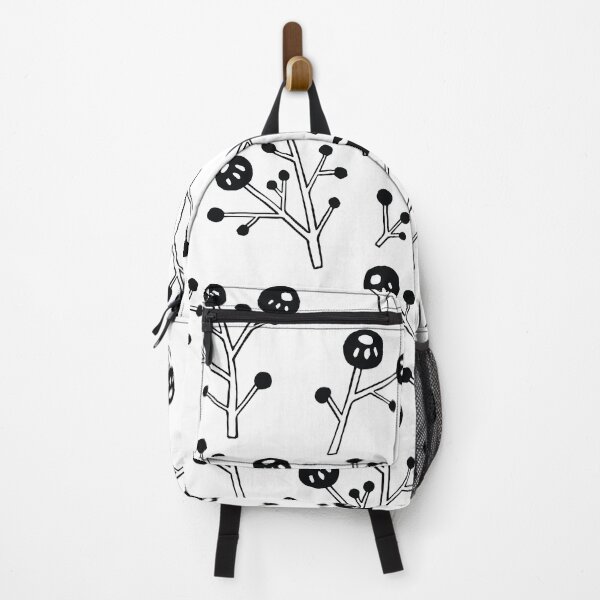 Item preview, Happy Christmas Black And White Minimal Floral Pattern designed and sold by MakeitMelo.