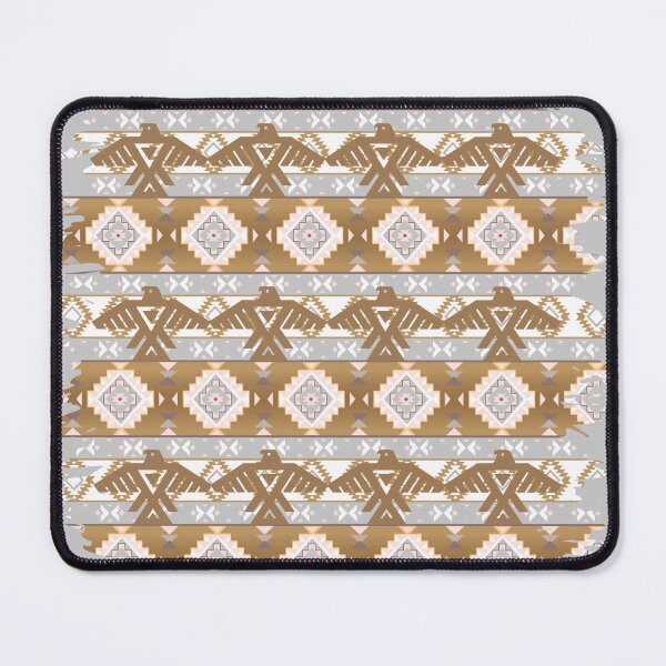 Item preview, Western Native American Thunderbird Design - Browns And Pink designed and sold by handsoftime2020.
