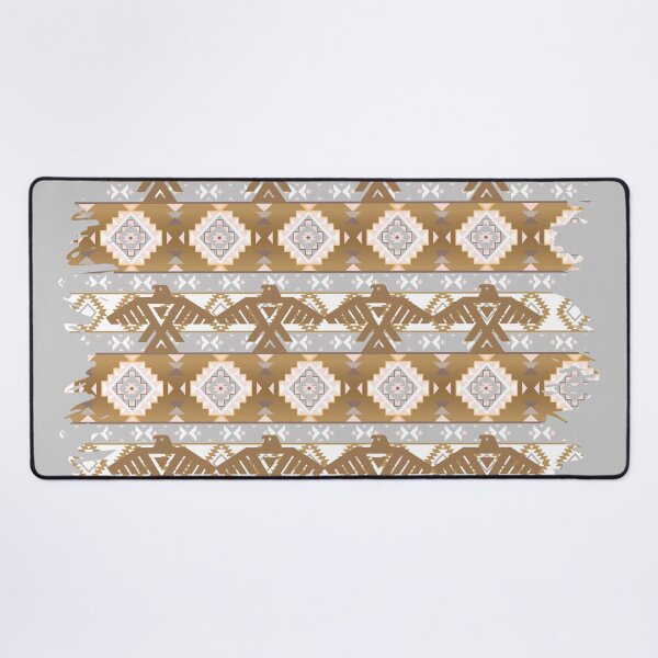 Item preview, Western Native American Thunderbird Design - Browns And Pink designed and sold by handsoftime2020.