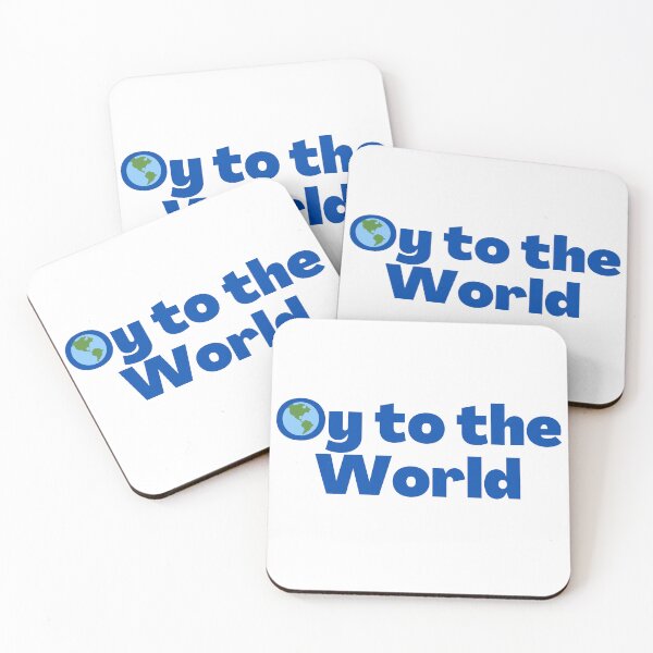 Item preview, Yiddish Funny Saying - Oy to the World designed and sold by NJGDesigns.