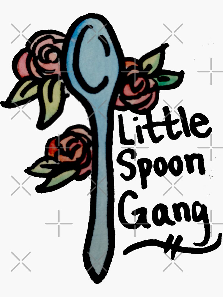 "Little Spoon Gang" Sticker for Sale by hanNsneep Redbubble