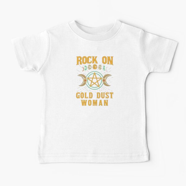 Stevie Nicks - GOLD DUST WOMAN - Lyrics Kids Baby Bodysuit