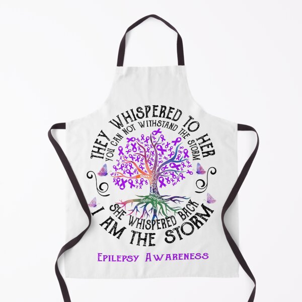Item preview, Epilepsy Awareness - Epilepsy Warrior I Am The Storm designed and sold by RunningShop.