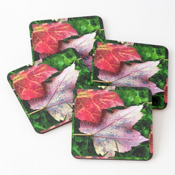 Item preview, Water Drops on Leafs designed and sold by Tiffany Bumgardner.