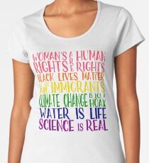Political Protest - United we are stronger Women's Premium T-Shirt