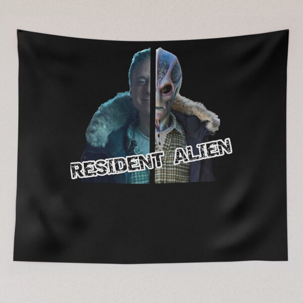 Item preview, Resident Alien Graphic Perfect Xmas Gift Fan designed and sold by SebastiGuevara.