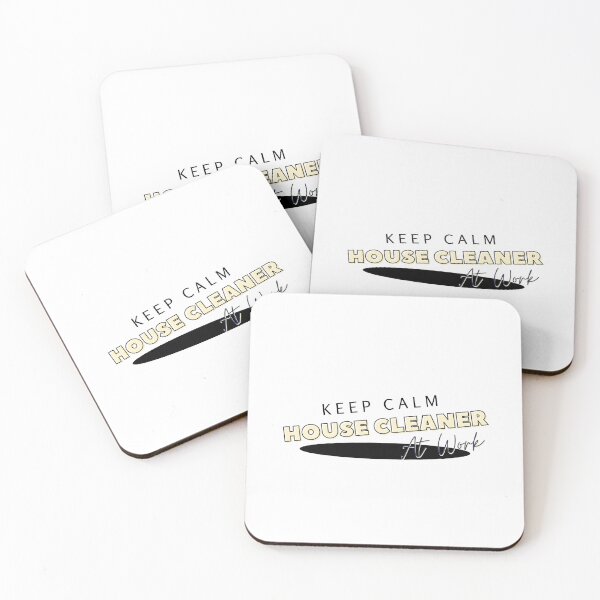 Item preview, Keep Calm House Cleaner At Work designed and sold by Oreo2020.