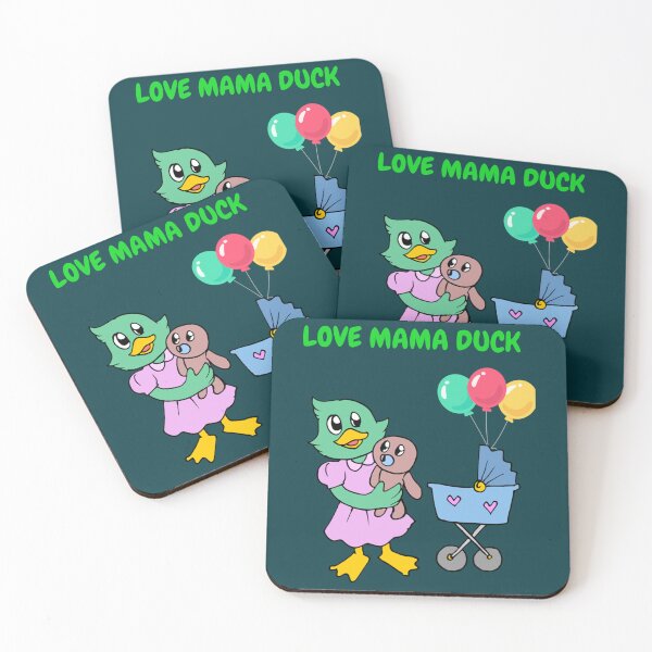 Item preview, Love mama duck - lovely duck quotes    designed and sold by LetsHearItFor.