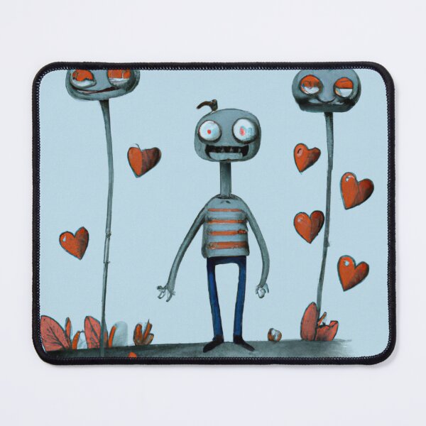 Item preview, Alien zombies with flying hearts designed and sold by cutenevil.