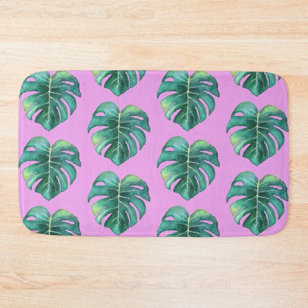 Item preview, Monstera plant leaf watercolor designed and sold by Kelley-Art.