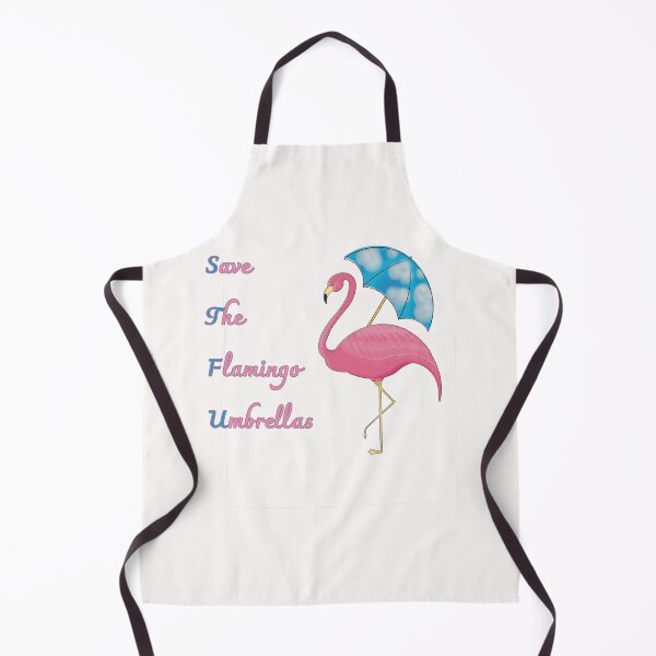 Item preview, Save The Flamingo Umbrellas designed and sold by Twisted-Teeze.