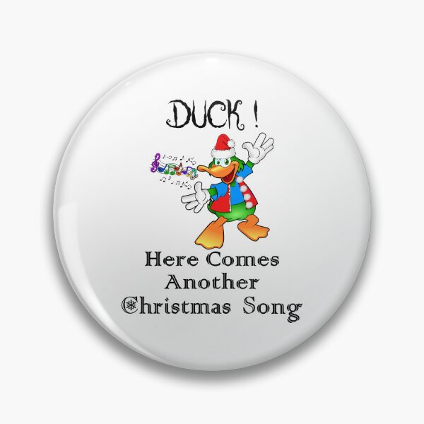 Item preview, DUCK! Here Comes Another Christmas Song | Cute Colorful Duck Singing Christmas Carols designed and sold by Oaks Creations.