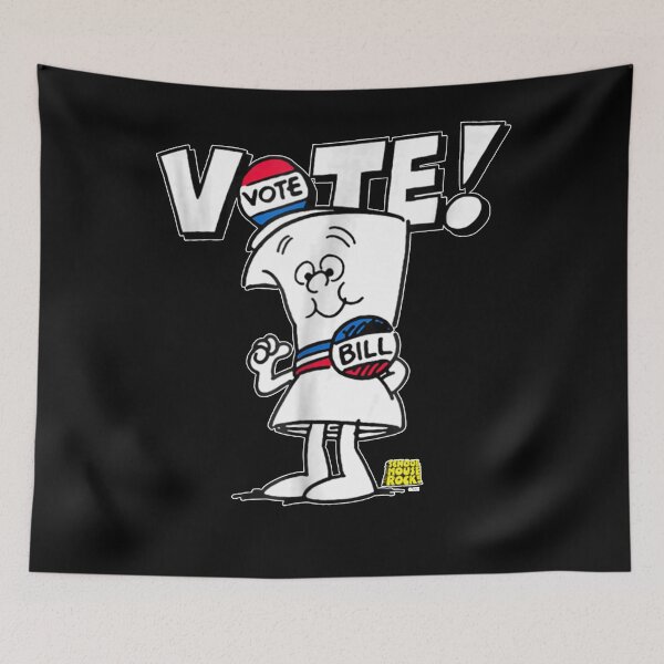 Item preview, Schoolhouse Rock Vote with Bill designed and sold by Cohnson.