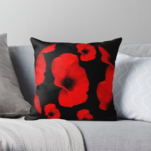 Poppy Throw Pillow