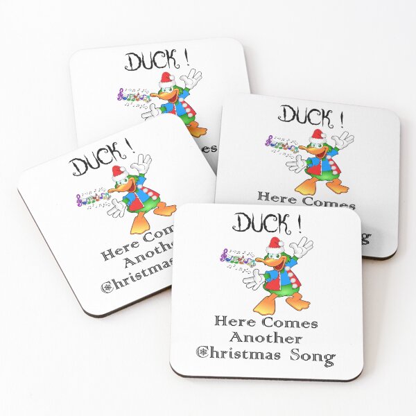 Item preview, DUCK! Here Comes Another Christmas Song | Cute Colorful Duck Singing Christmas Carols designed and sold by Oaks Creations.