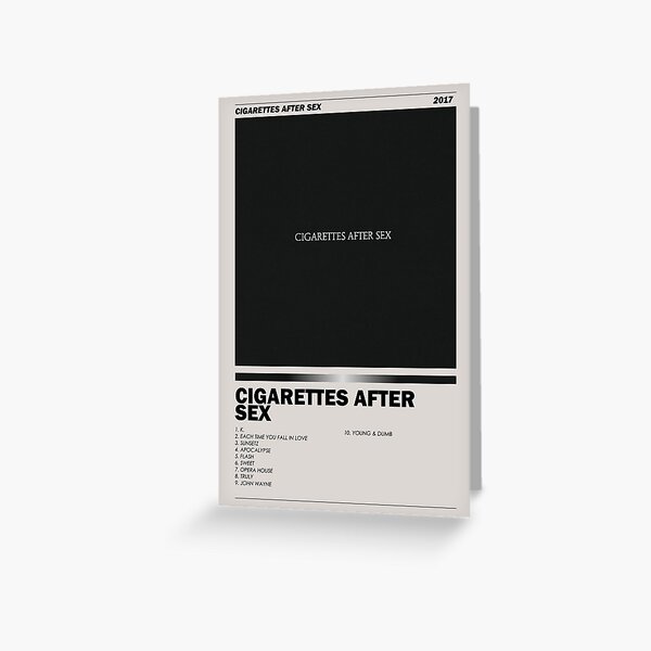 Self Titled Album Cigarettes After Sex Album Poster And More
