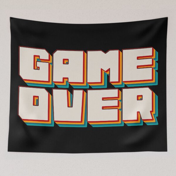 Item preview, Game Over designed and sold by Texterns.