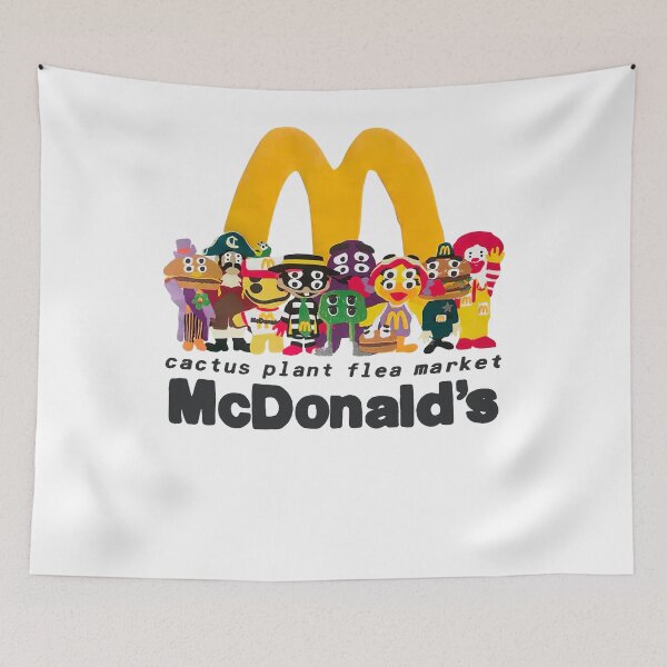 Item preview, cactus plant flea market mcdonalds designed and sold by LouisePottier.