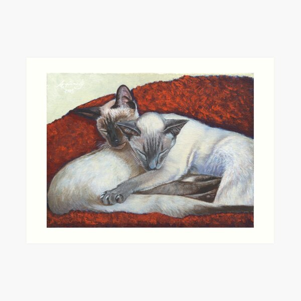 Family Nap #3 Art Print