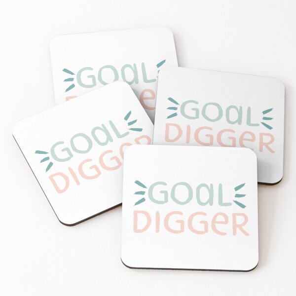 Item preview, Goal Digger Rainbow Color Block Design designed and sold by redbubbleart18.