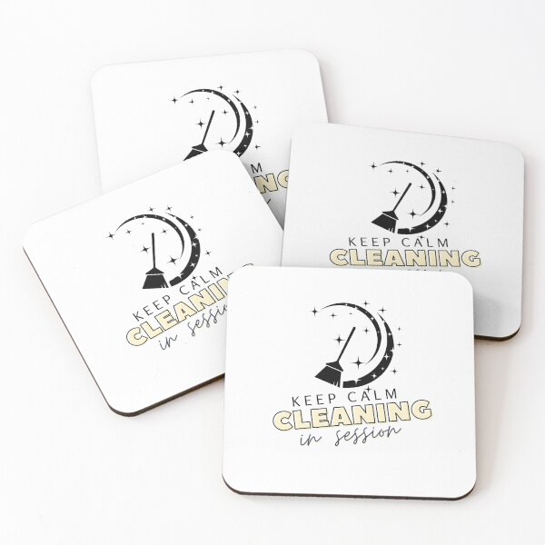 Item preview, Keep calm cleaning in session designed and sold by Oreo2020.