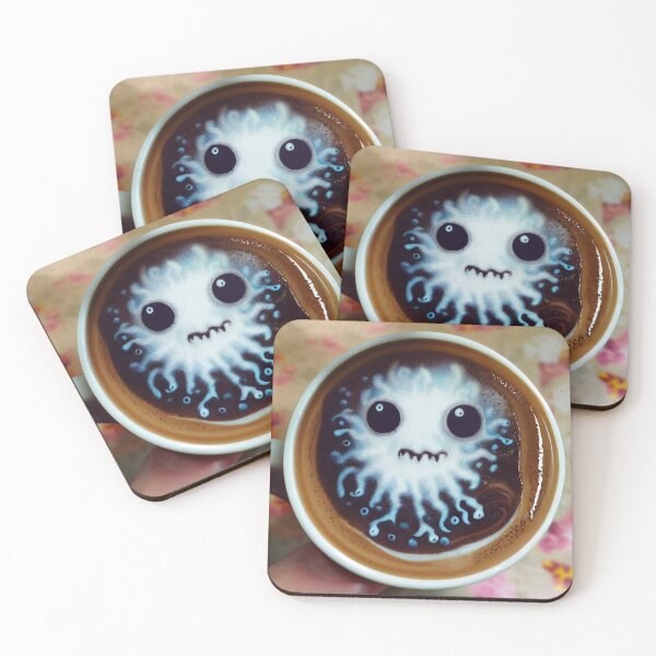 Item preview, ghost monsters trapped in a coffee cup coffee lovers  designed and sold by pnywest.
