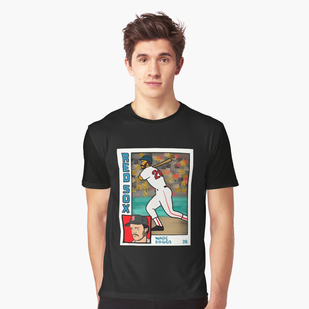 Red Sox Tee, Wade Boggs Homer At The Bat Inspired Parody Shirt - Olashirt