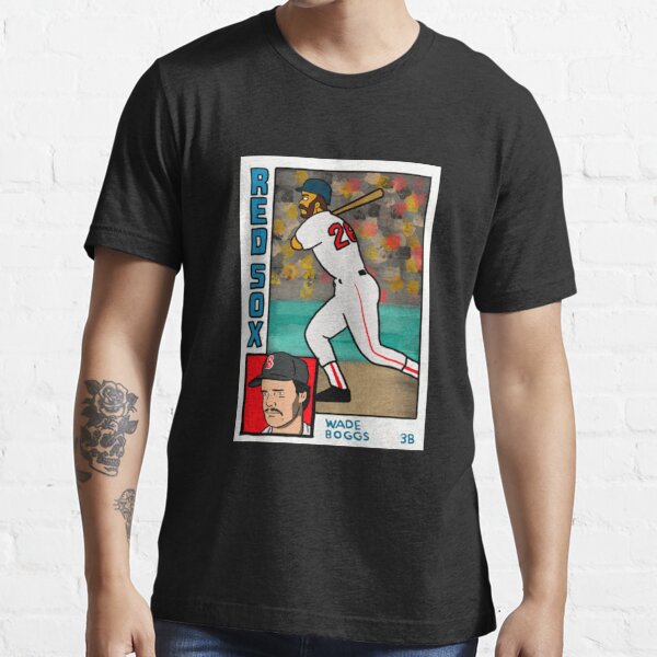 Wade Boggs Baseball Tee Shirt  Boston Baseball Hall of Fame Men's