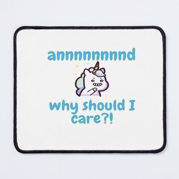 Item preview, Unicorse and why should i care Blue Unicron designed and sold by LucaWalker.
