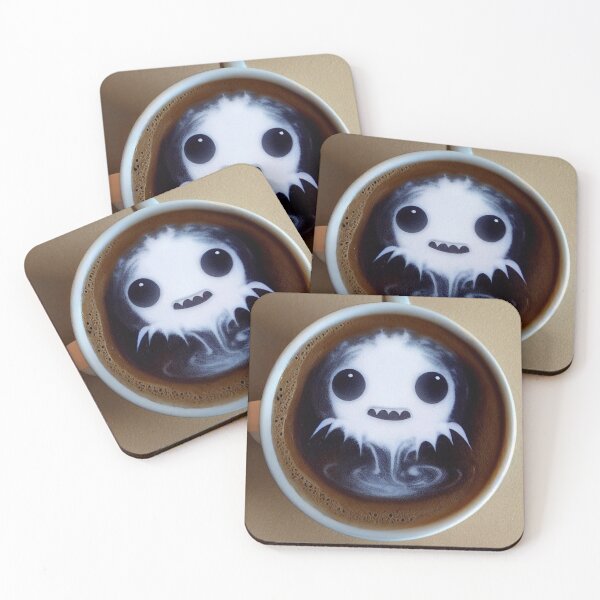 Item preview, ghost monsters trapped in a coffee cup coffee lovers  designed and sold by pnywest.