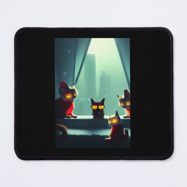 Item preview, A Glaring Of Cats designed and sold by TiltedCode.