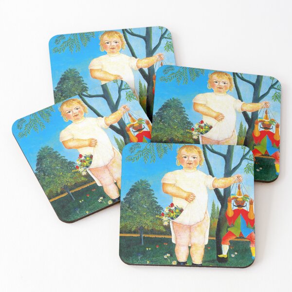 Item preview, Child with Puppet - Henri Rousseau designed and sold by SimpleJoyStyle.