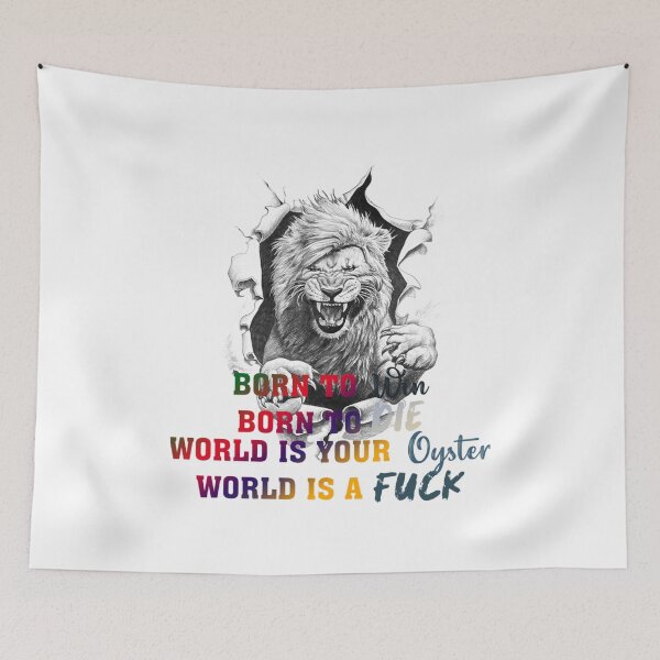 Item preview, Born to Die to Win World is a Fuck World a your oyster      designed and sold by MugGalleriesa.