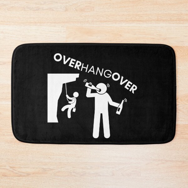 Item preview, Overhang Hangover. Funny Climbing designed and sold by Boulder Design Co.