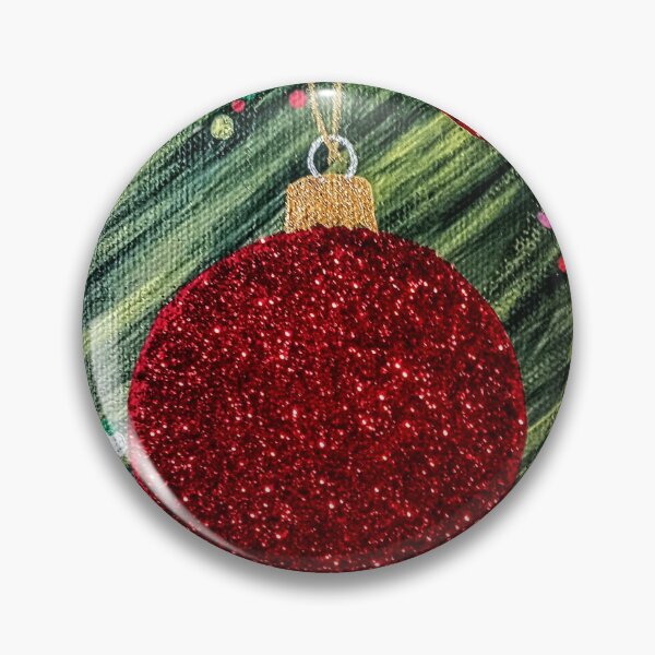 Item preview, Red glitter Christmas  designed and sold by CarrieSharpArt.