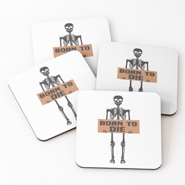 Item preview, BORN TO DIE  World Is A Fuck FUNNY ART sarcastic   designed and sold by MugGalleriesa.