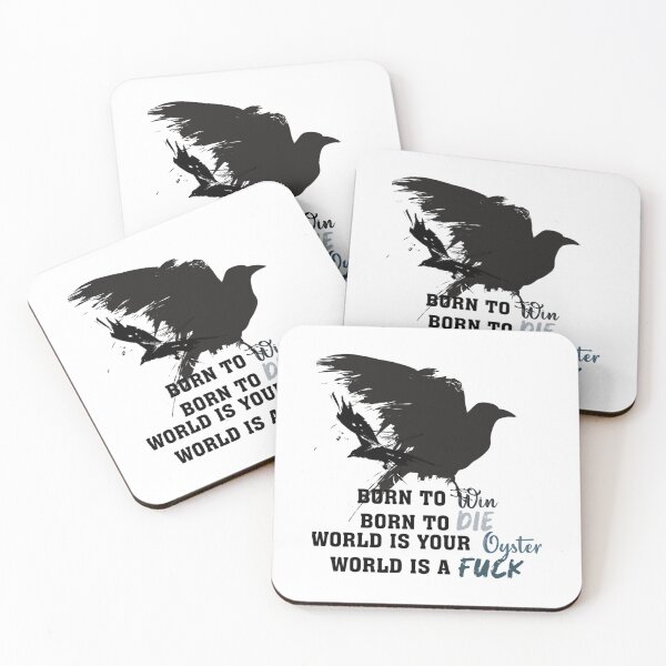 Item preview, Born to Die to Win World is a Fuck World a your oyster     designed and sold by MugGalleriesa.