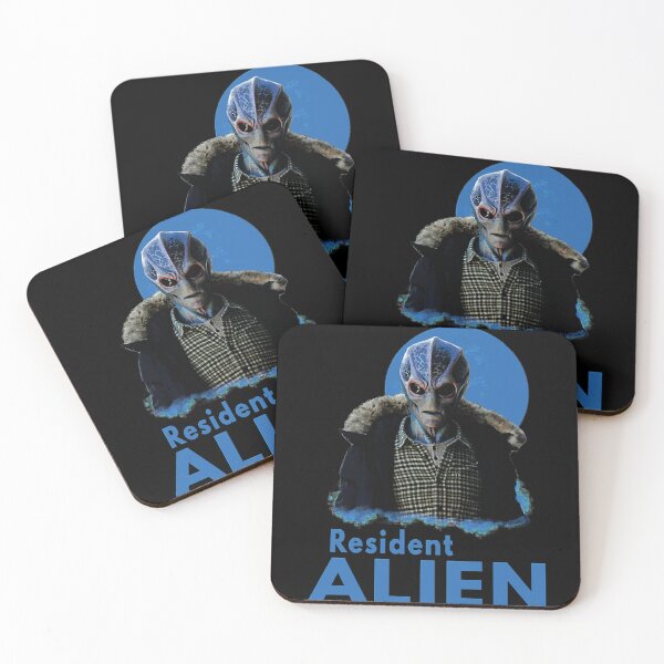 Item preview, Resident Alien Print Perfect Xmas Gift Fan designed and sold by SebastiGuevara.